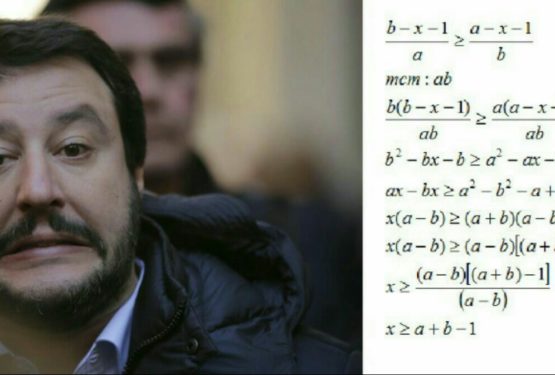 Sì, non capire nulla delle disequazioni è grave