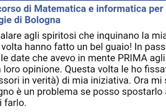 Gente che non ha ben capito