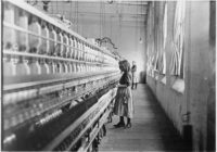 Child Labor: Carolina cotton mill, 1908.